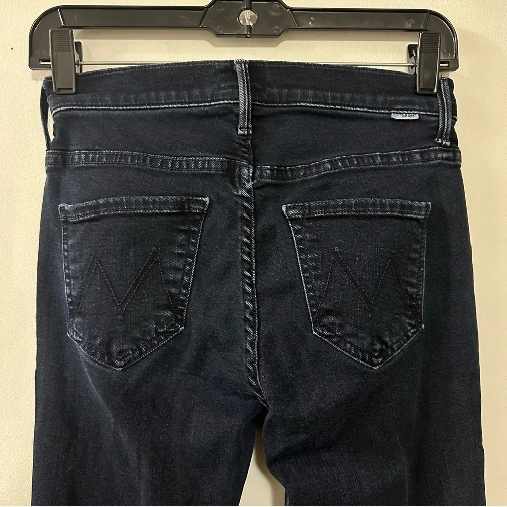Mother Jeans The Insider Ankle Size 25 Dark‎ Blue Wash